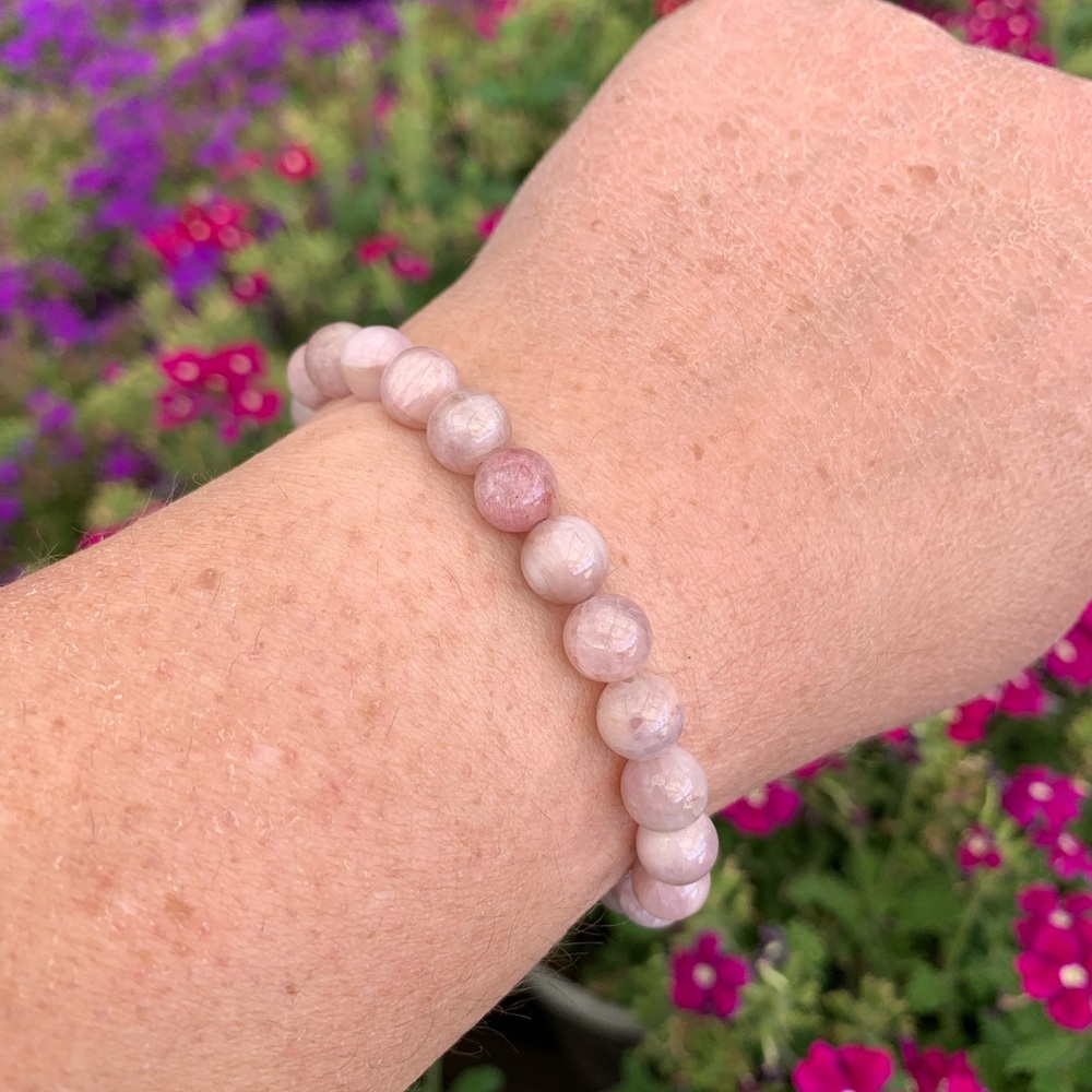 Genuine Kunzite Bracelet - 3 shades to choose